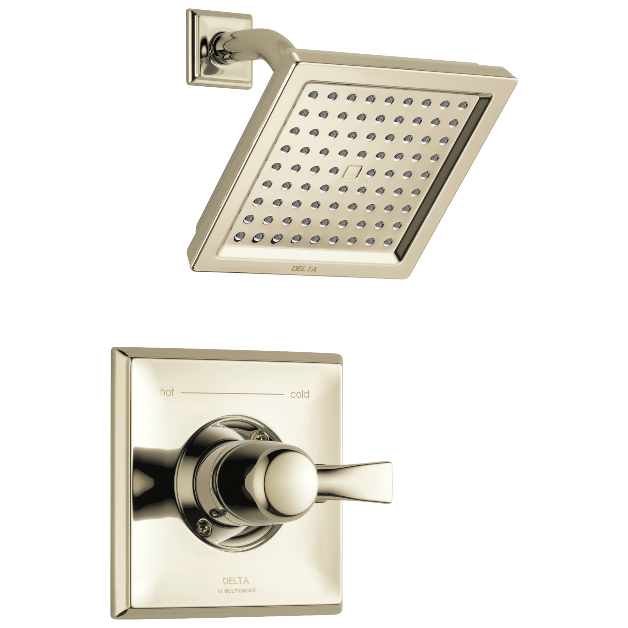 T14251-PN Облицовка для душа Monitor® серии 14 Delta Faucet Dryden Полированный никель 