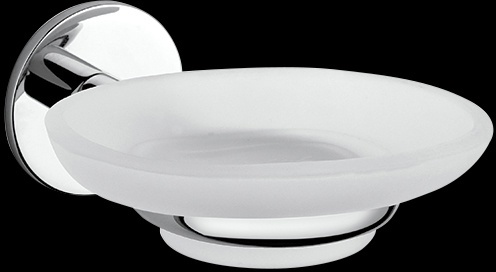 ST123 Мыльница в ванную, подвесная, из матового стекла bagno&associati STANZA