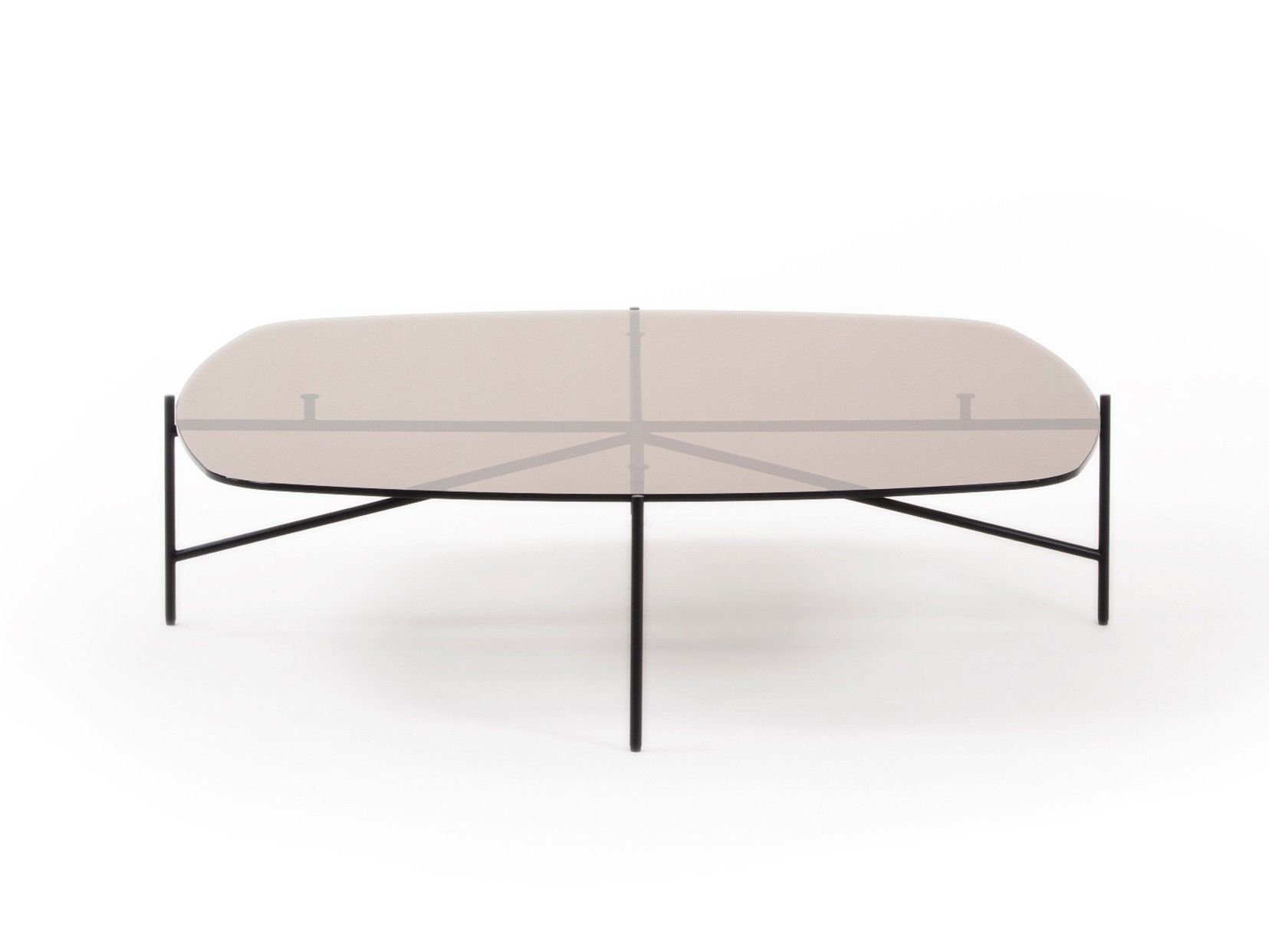 Журнальный столик с низким стеклом для гостиной prostoria Tinker ARCH-00077268