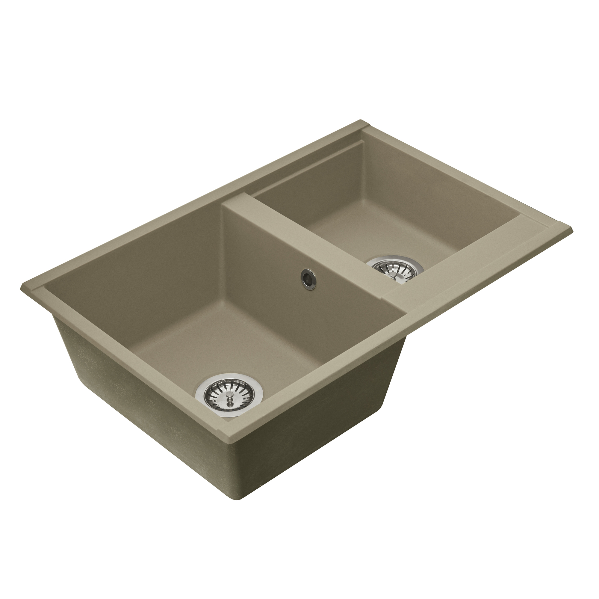 1A723132DE250 Мойка кухонная прямоугольная AQUATON ДЕЛИЯ - Вид №2