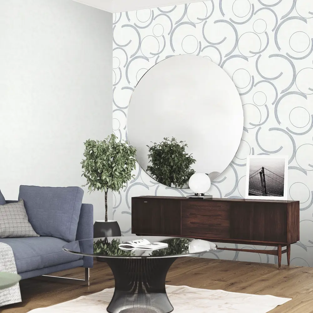 Обои флизелиновые Ornamy Diva белые 1.06x10 м OR8035-00 STLM-2044603 - Вид №3