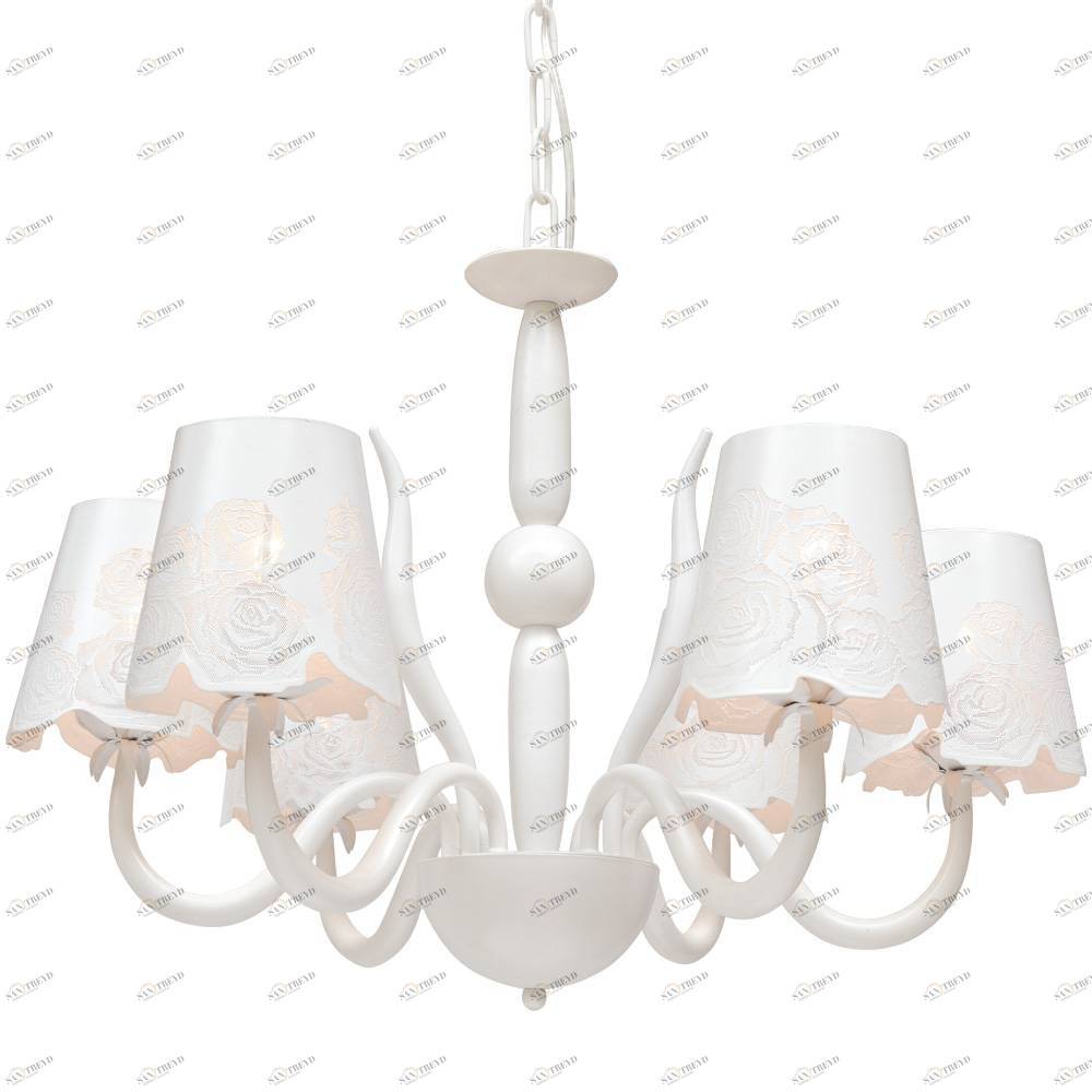 Подвесная люстра Arte Lamp Attore A2020LM-6WH ARTE LAMP ДИЗАЙНЕРСКИЕ, ATTORE 056336 Белый 