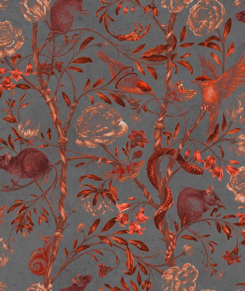 Mineheart Однополосные обои на флизелине с цветочными мотивами sun-id-1423645 - Вид №12