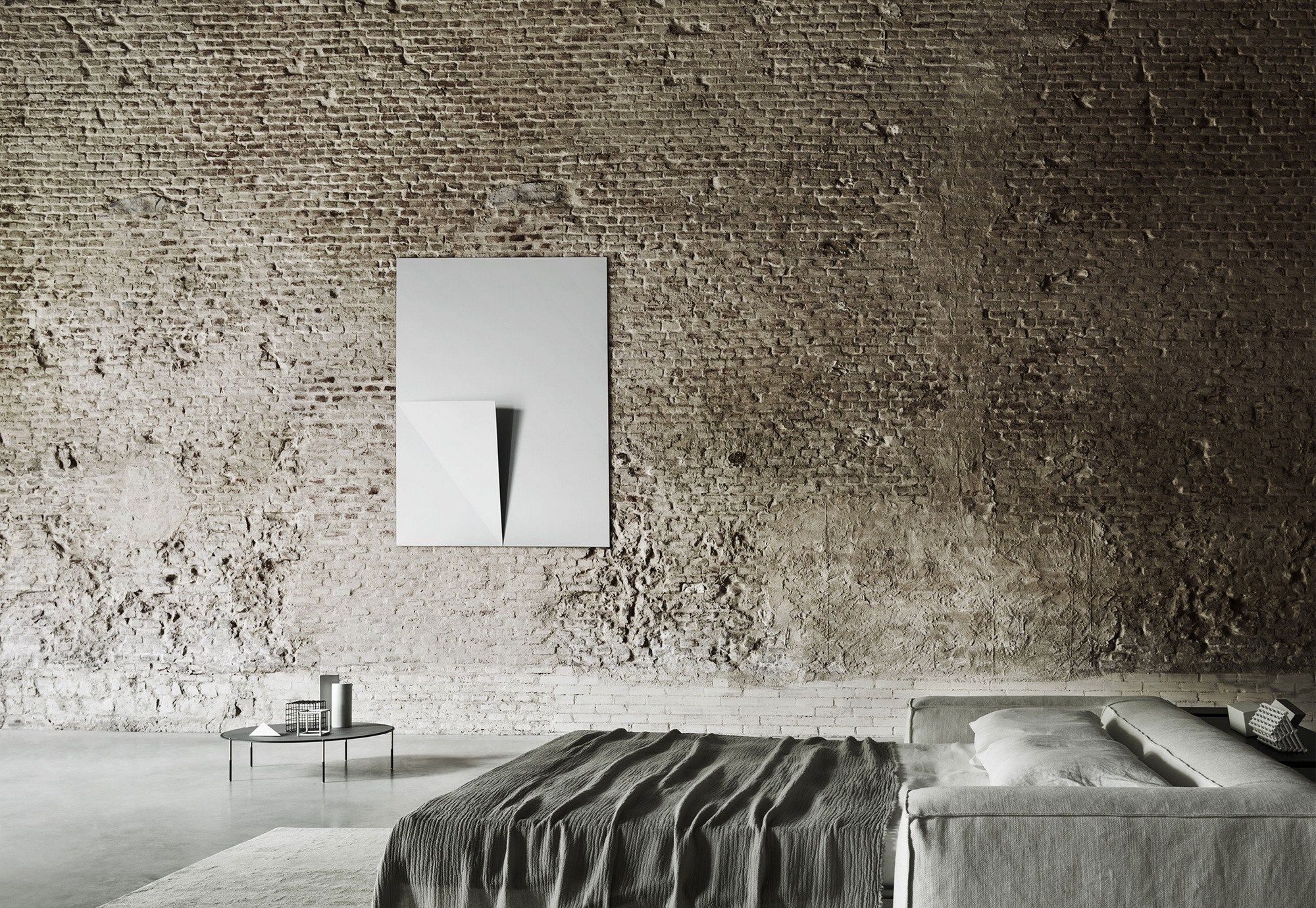 Ткань раскладной диван-кровать Living Divani Neowall ARCH-00061436 - Вид №1