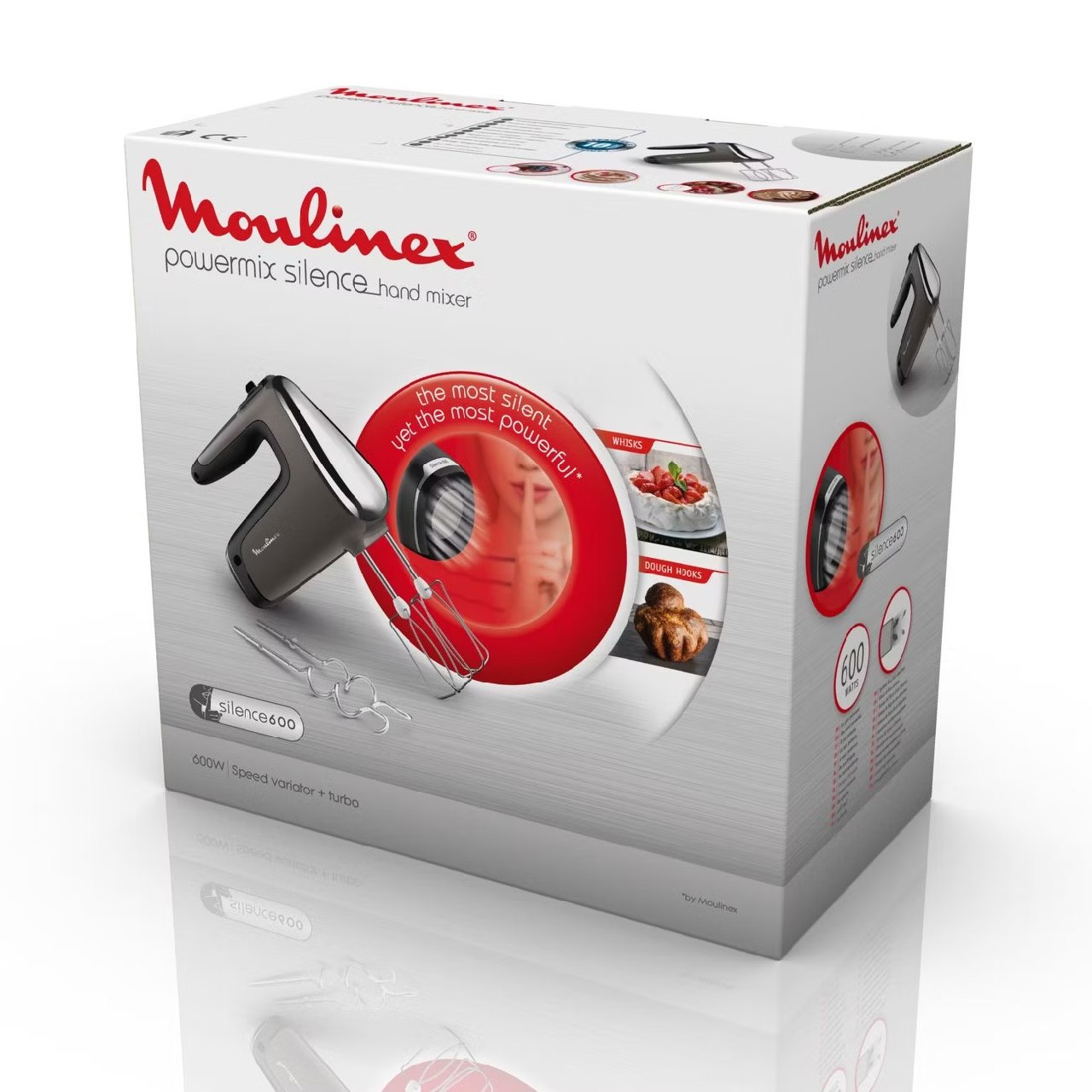 5069095 Миксер Moulinex Powermix Silence HM650E10 серый STDN-0021735 - Вид №4