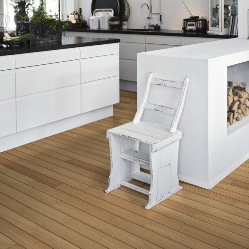 Паркетная доска Golvabia Lightwood Plank Шипдек Дуб Натур (Гладкая) 1190х143 мм 1700200009 - Вид №12