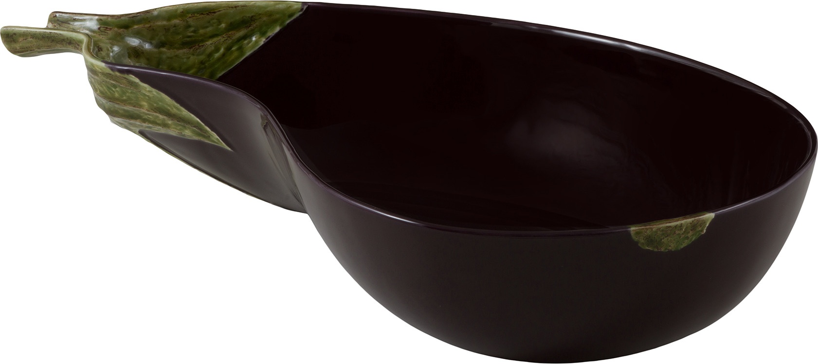 10602153 Bordallo Pinheiro Блюдо глубокое Bordallo Pinheiro Баклажан 46см, керамика Керамика 