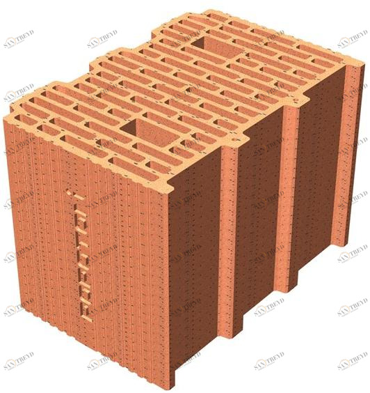 FORNACI SCANU Блок из пористого кирпича Poroton evo sun-id-1435510