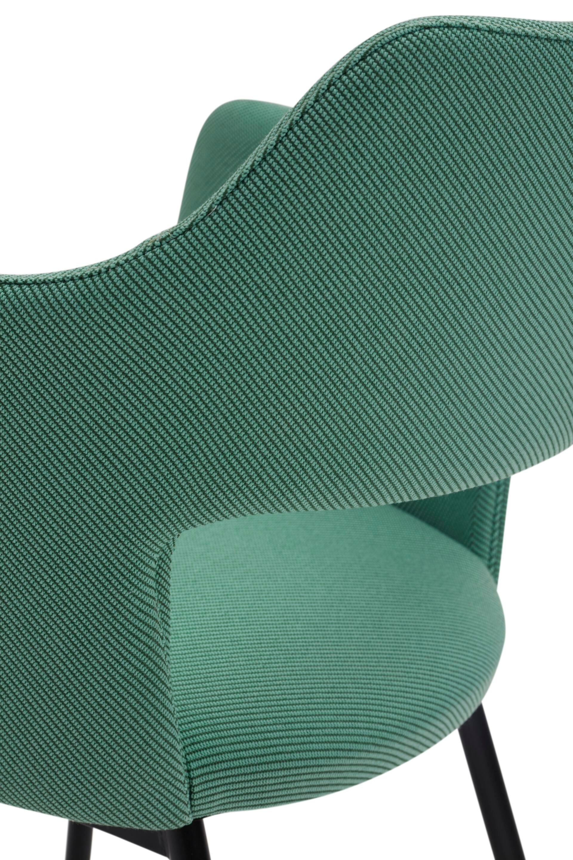 Мягкий тканевый стул с подлокотниками Origins 1971 Edith ARCH-00034980 - Вид №7