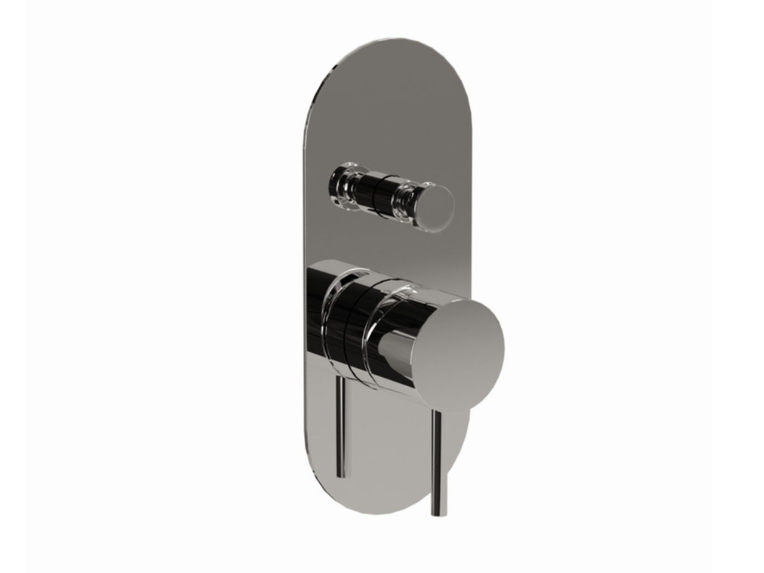 Встраиваемый однорычажный смеситель для душа с пластиной CARIMALI ilTondo ARCH-00149285