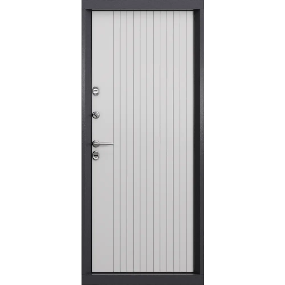 Дверь входная металлическая Стартер Про 95x205 см левая бьянко TOREX STLM-2160644 - Вид №2