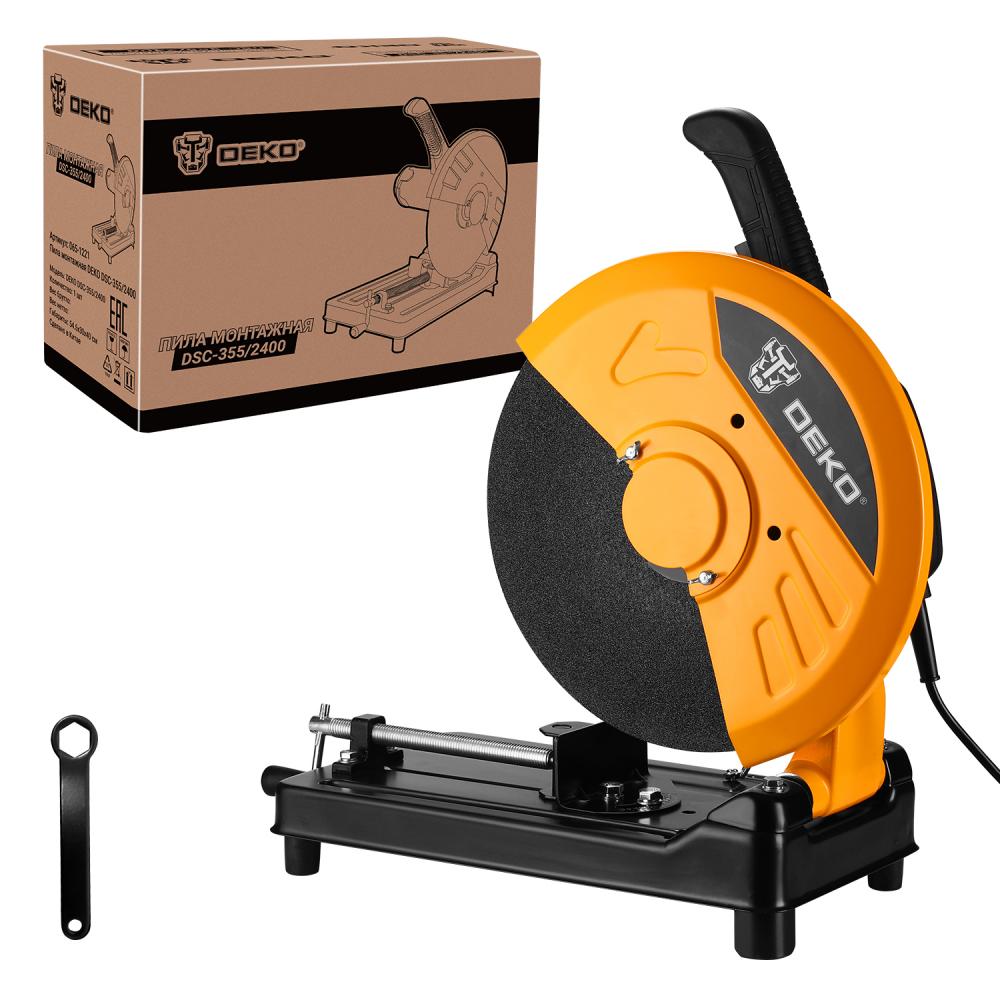 Пила отрезная DEKO DSC-355/2400 9165532 STDN-0075559 - Вид №3