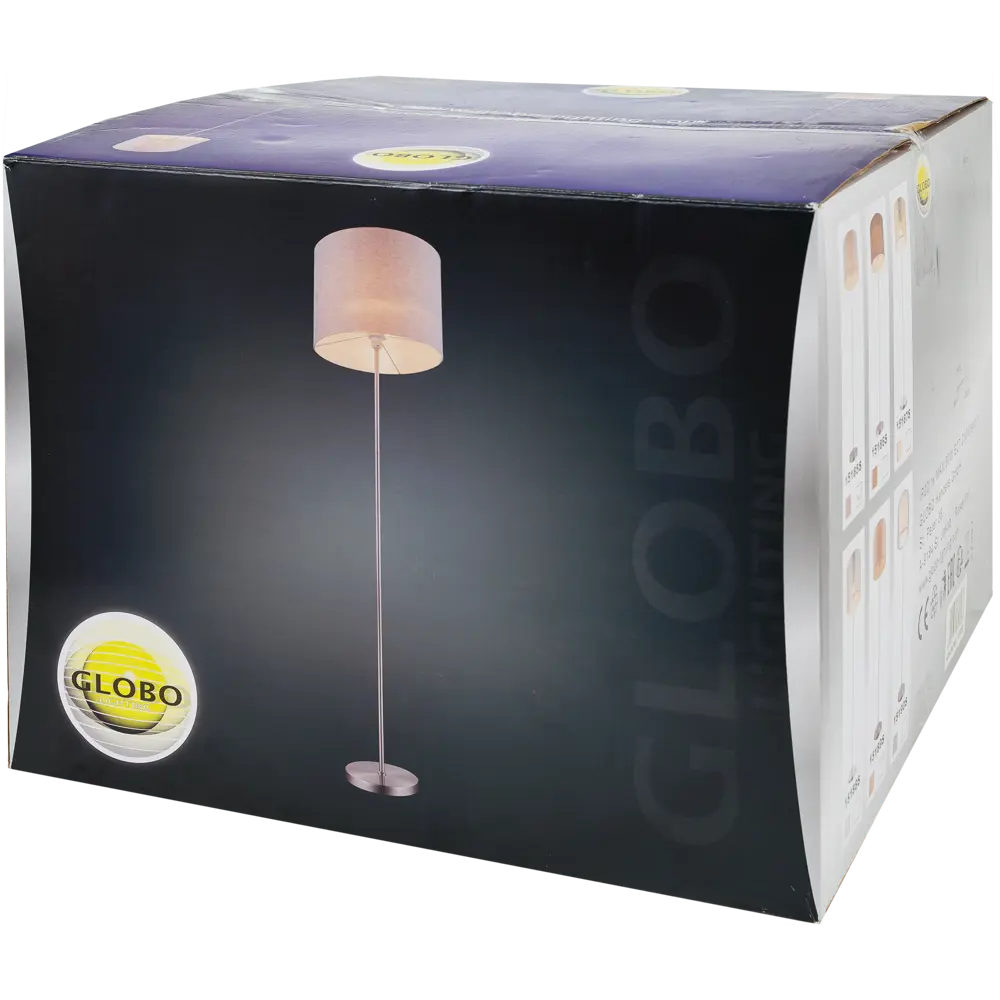 Торшер «Globo» 1xE27x60 Вт, цвет серебристый 18779041 STLM-2197071  - Вид №6