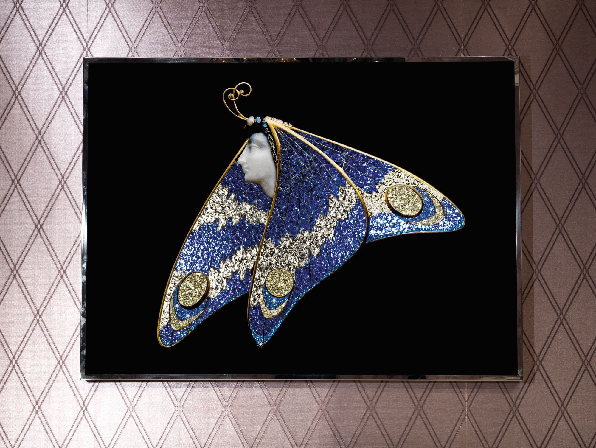 Lady Butterfly Смешанная техника Visionnaire  - Вид №2