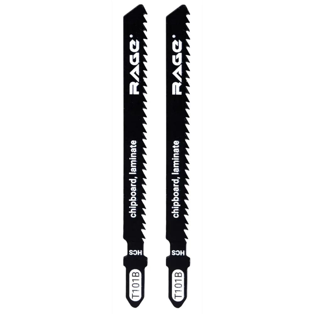 Пилки RAGE T101B для чистого реза дерева и ламината, 2 шт 89432650 STLM-1567563