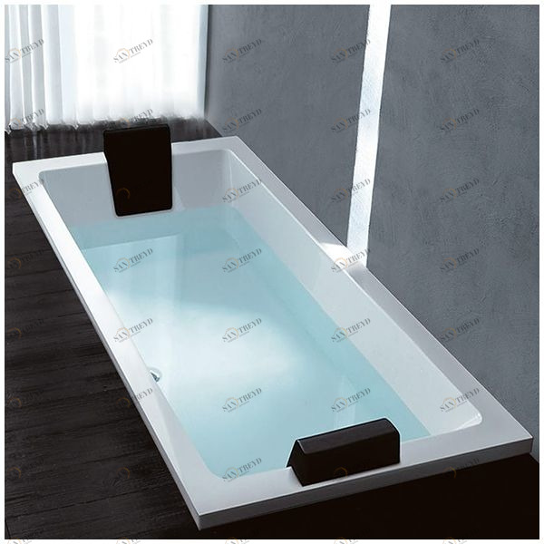 Ванна Gruppo treesse Quadra 199 V0730-SX белая прямоугольная встроенная левая VINV0730SX