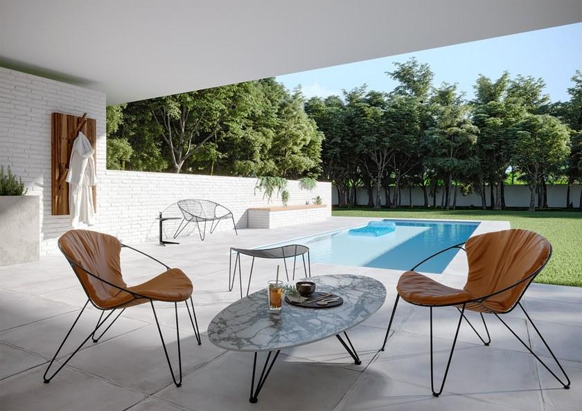 Joli Штабелируемое кожаное кресло Wire sun-id-1426177 - Вид №13