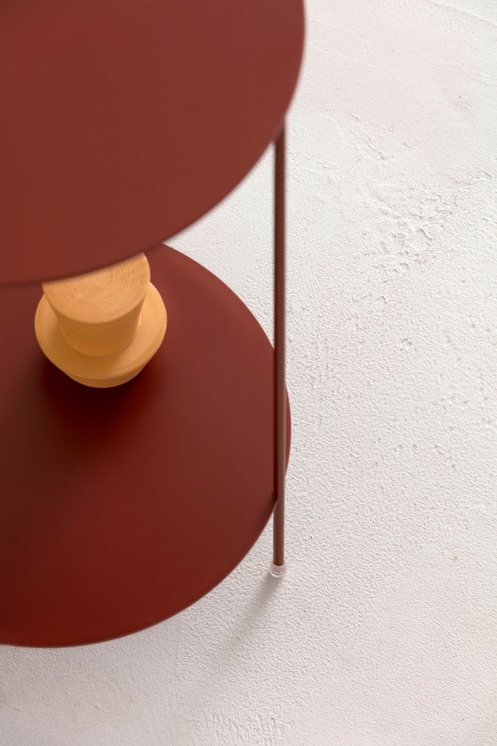 Высокий круглый металлический журнальный столик Alf DaFrè WOK ARCH-00116846 - Вид №2