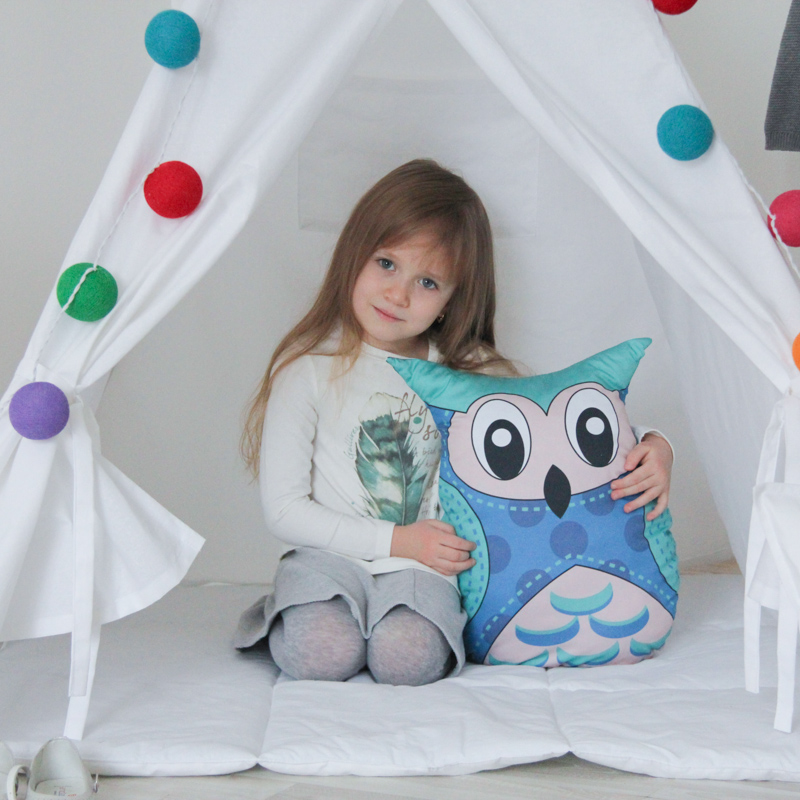 Игровой коврик для вигвама Simple White VAMVIGVAM SIMPLE WHITE 281594 Белый Santreyd  - Вид №6