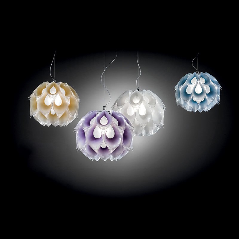 Подвесной светильник Flora Medium White от Slamp FLO85SOS0002W_000 SLAMP ДИЗАЙНЕРСКИЕ 243549 Белый  - Вид №3