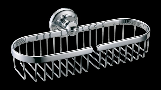 SH137 Мыльница в ванную, подвесная, сетчатая, латунная bagno&associati SHIRE Bagno & Associati