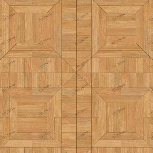 Художественный паркет Da Vinci Щитовой 26-505 Дуб (Гладкая) 500х500 мм 26010505