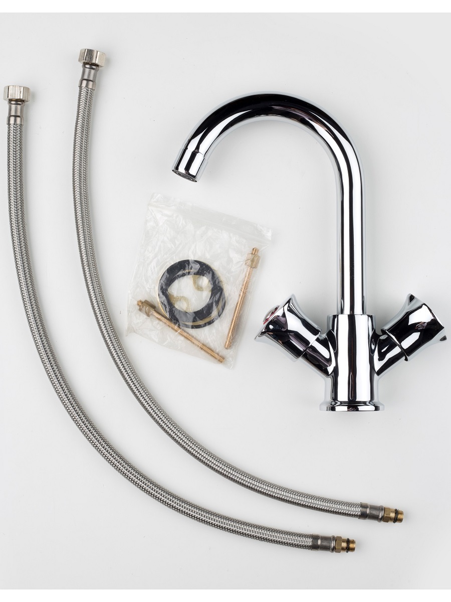 Смеситель для кухни Navako Aura хром NAVAKO 14017 - Вид №3