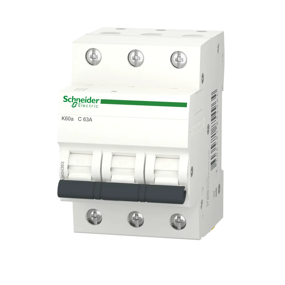 Автоматический выключатель Systeme Electric Acti9 3P C63 А 4.5 кА 82850905 STLM-2002994 