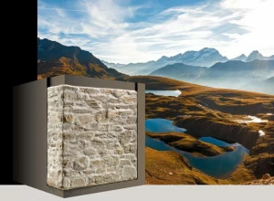 GEOPIETRA® Облицовка фасада реконструированным камнем Profilo spontaneo