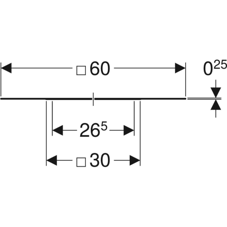 359.006.25.1 Монтажный фланец для воронки Geberit Pluvia с крепежным фланцем, для кровельных покрытий Geberit  - Вид №2