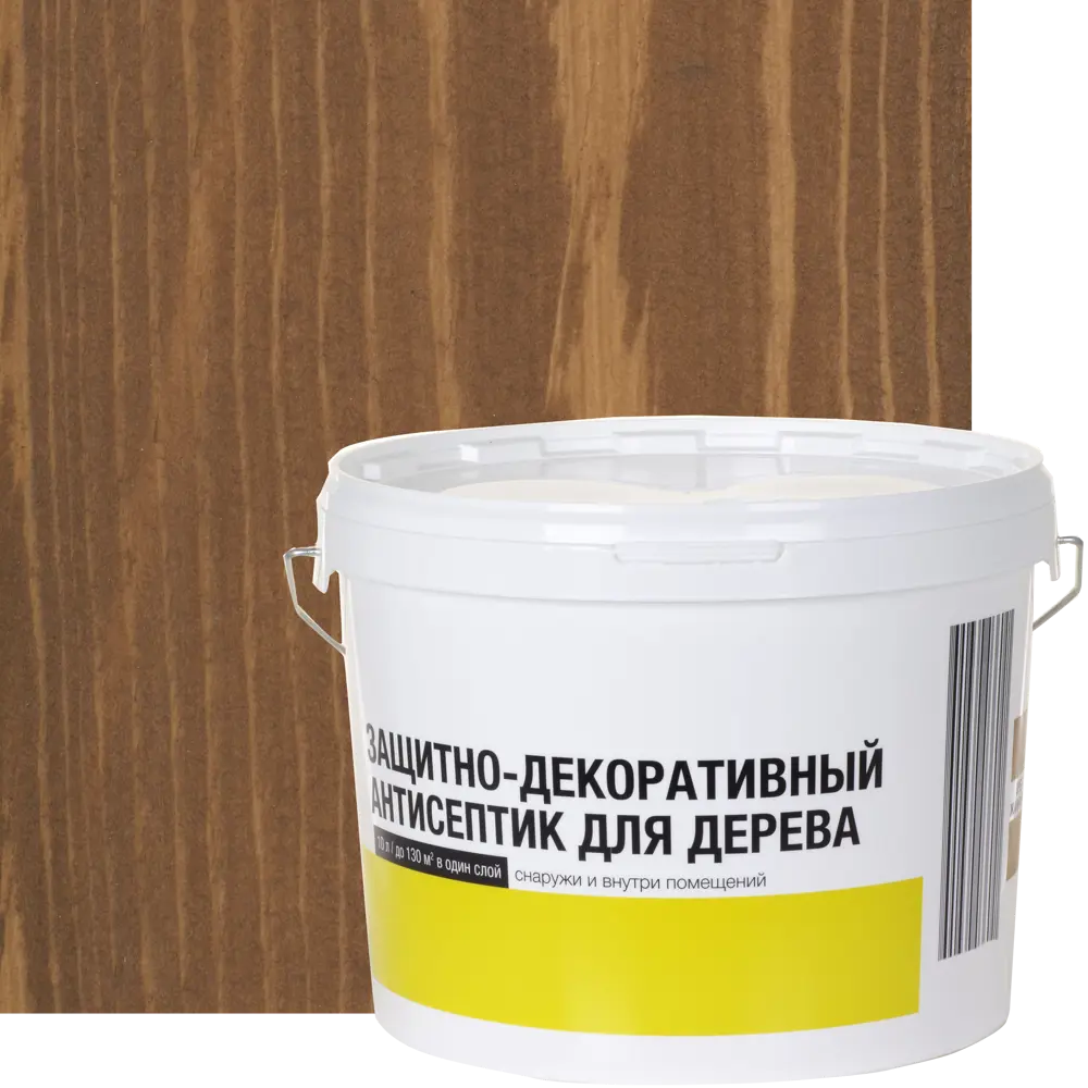 Антисептик для дерева ЛЦ матовый орех 10 л 82603194