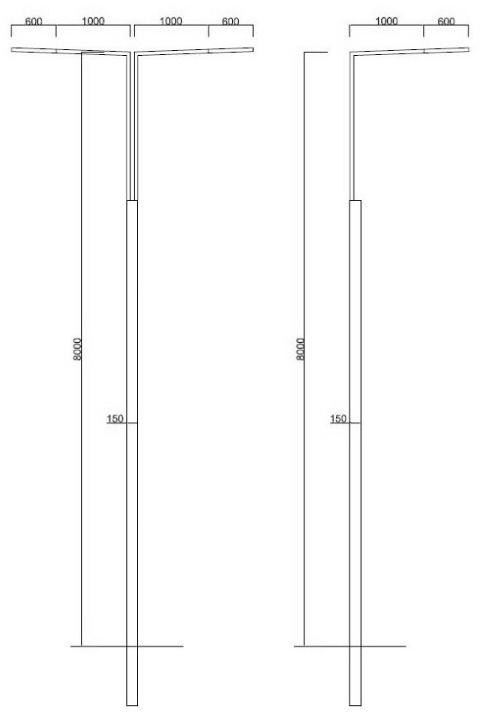 ENGI Светодиодный уличный фонарь из анодированного алюминия  Engr  - Вид №3