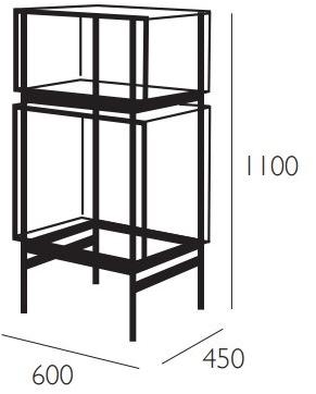 pulpo Витрина из стали и стекла Lyn sun-id-1387568 - Вид №4
