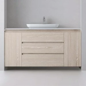 Avila Dos Тумба 160 (3 ящика, 2 дверки) с раковиной NOVA Color R6 Advance Trendy