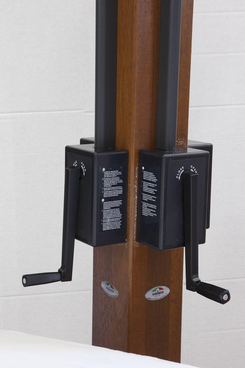 Scolaro Parasol Множественный квадратный зонт Wood C7070 wpo/c6060 wpo - Вид №6