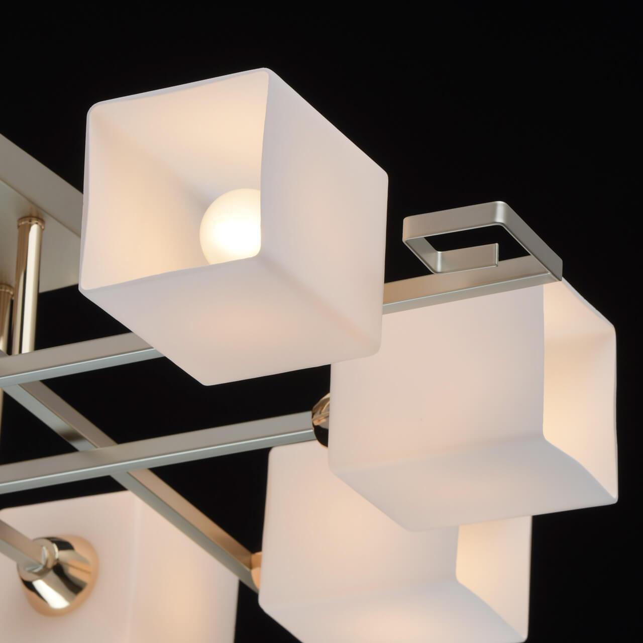 Потолочная люстра De Markt Тетро 673014008 DE MARKT ДИЗАЙНЕРСКИЕ, ТЕТРО 194071 Белый  - Вид №3