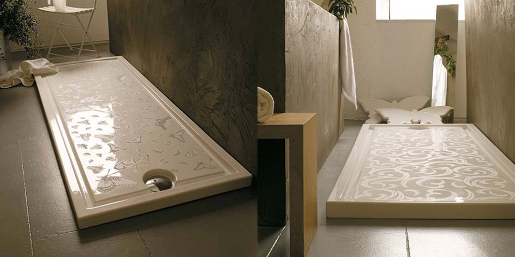Душевой поддон PD12080601 Disegno Ceramica Shower Tray H6 - Вид №2