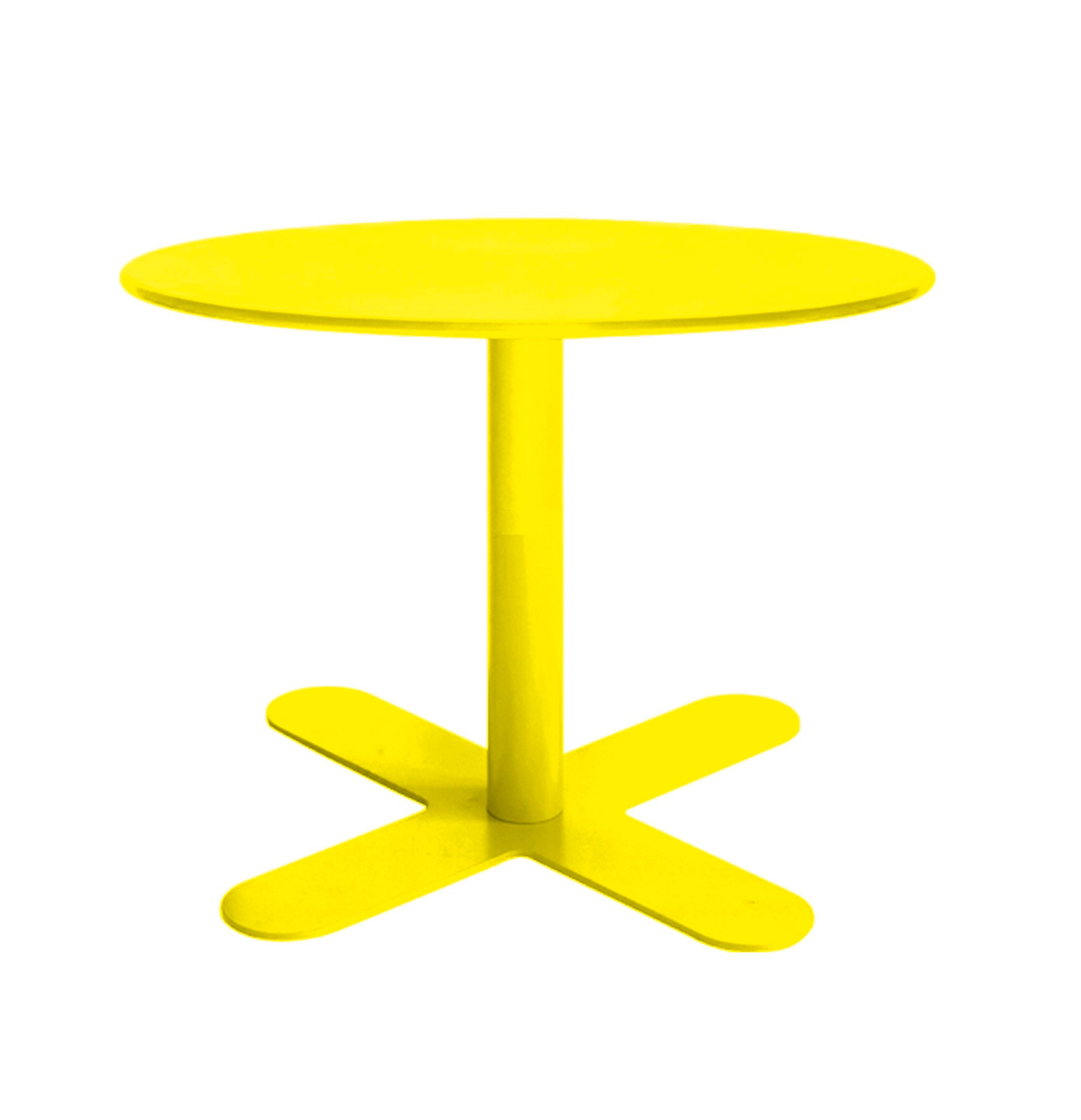 Круглый садовый столик из оцинкованной стали iSimar Антиб ARCH-00125726 - Вид №16