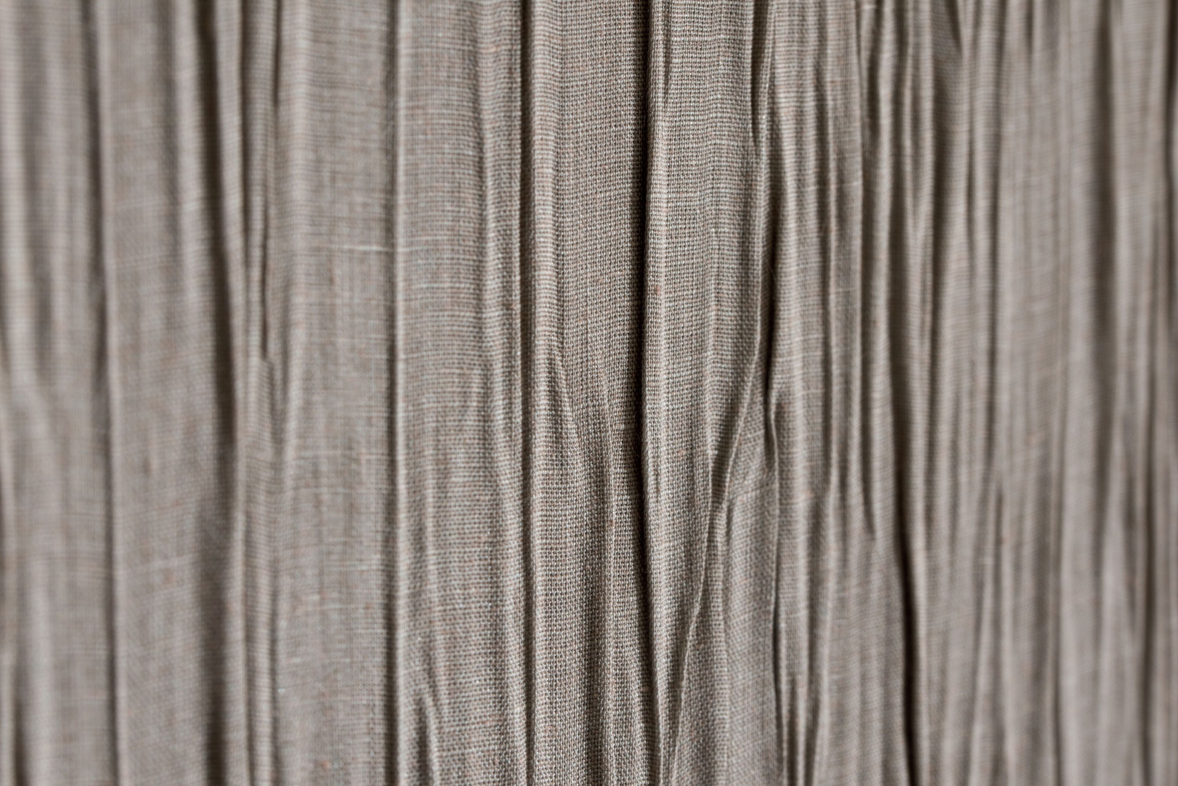 Льняная огнестойкая однотонная ткань Élitis Lin Plâtré ARCH-00092537 - Вид №12