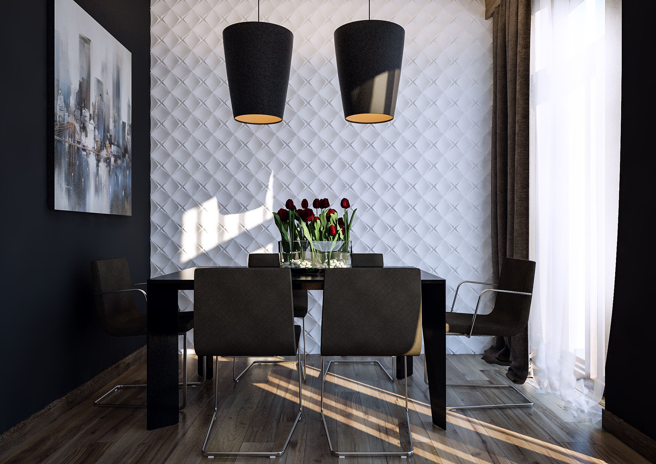 Трехмерное гипсовое покрытие WallDeco M-Modern ARCH-00089920 - Вид №1