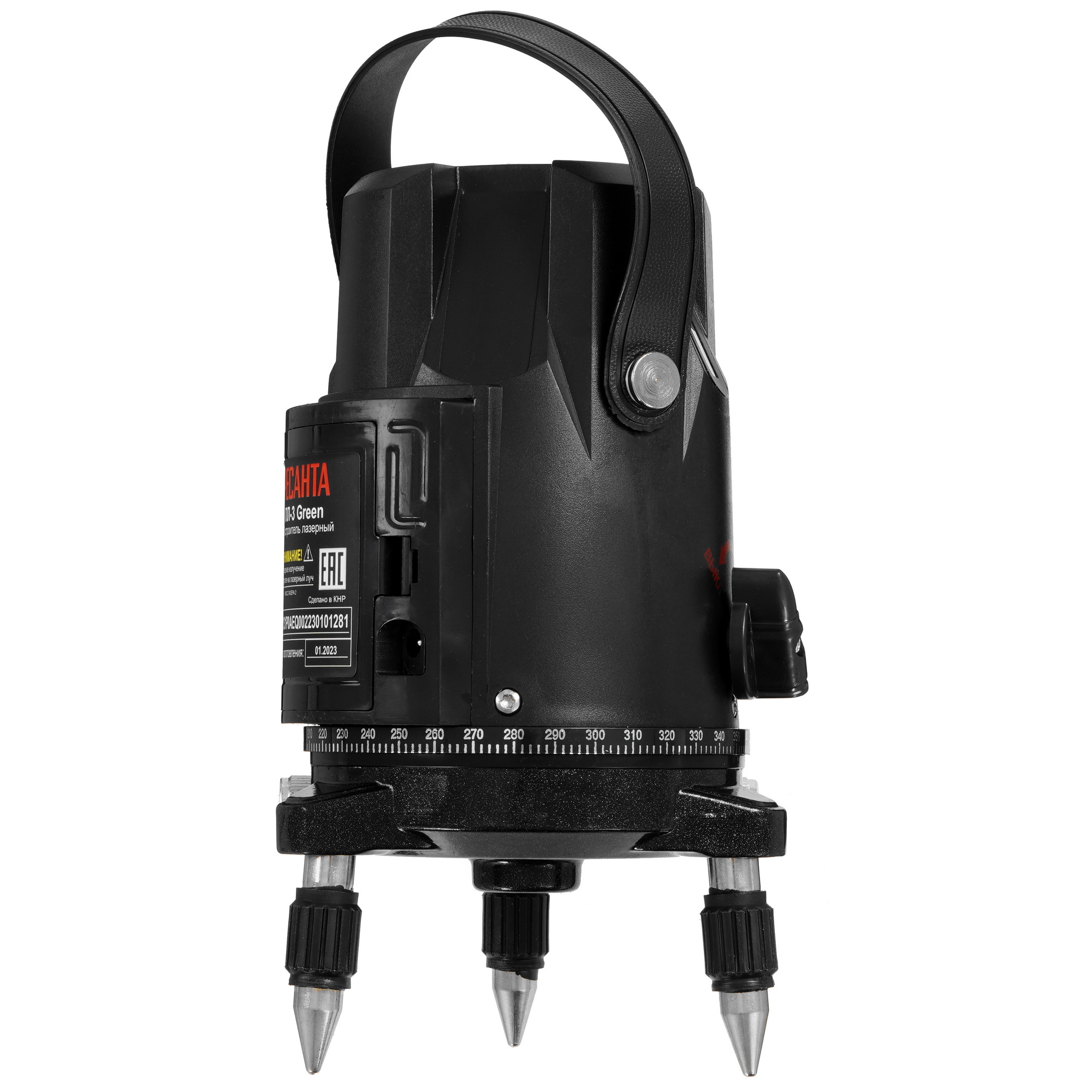 Лазерный нивелир Ресанта ПЛ-3 Green 9975973 STDN-0018172 - Вид №5