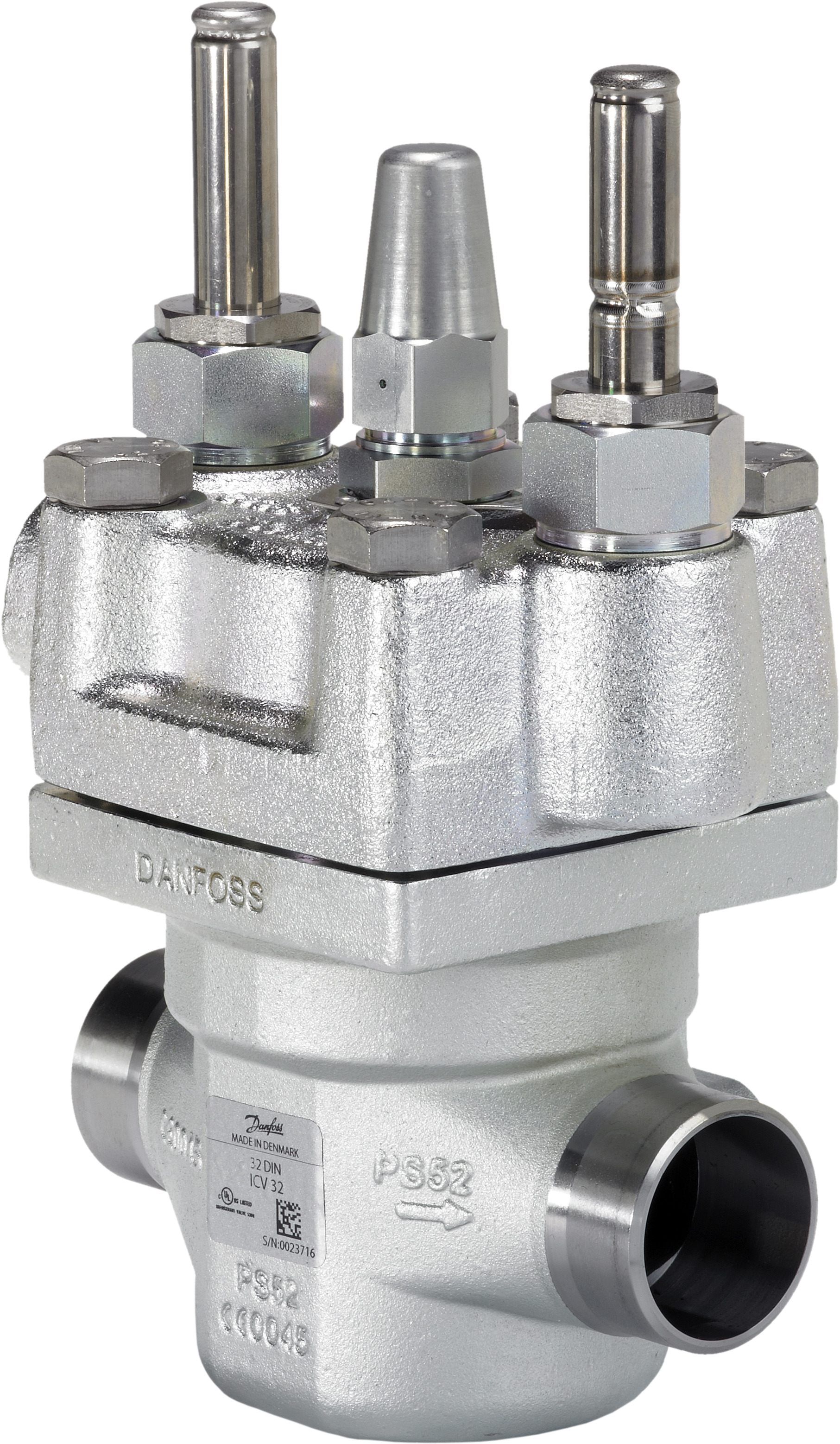 Danfoss ICLX — двухступенчатые клапаны ICLX 32 (D 32) Клапан соленоидный 027H3040  - Вид №4