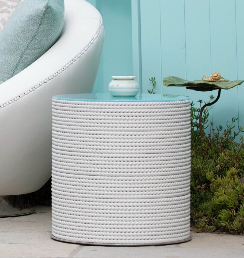 Журнальный столик из полиуретана и стекла Galbiati Outdoor Alpemare Collection ARCH-00114165 - Вид №2