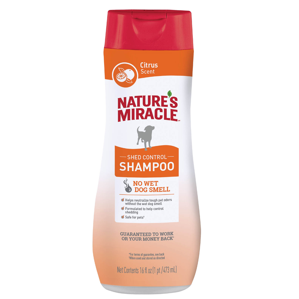 ПР0058456 Шампунь для собак NATURES MIRACLE Shed Control против линьки 473мл 8 in 1 8 in 1 Pets 