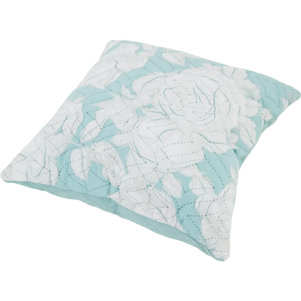 Подушка Rozalia 40х40 см цвет аква 82614717 STLM-2185785 MELISSA BY MONA LIZA  - Вид №1