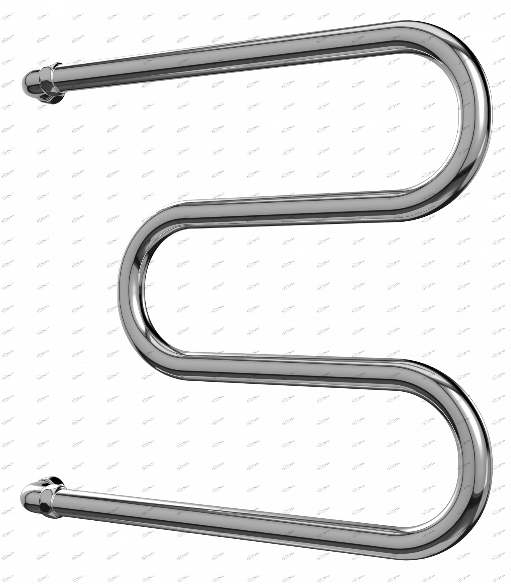 4620768880506 ЭКОНОМ М-обр AISI 25 500х600 Полотенцесушитель TERMINUS Нержавеющая сталь