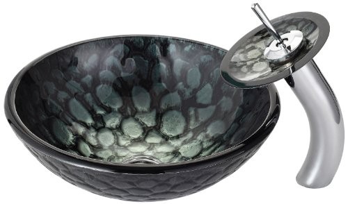 U-GV397-19mm-KGW1700 Накладная раковина на столешницу  прямоугольная Krausru  - Вид №2