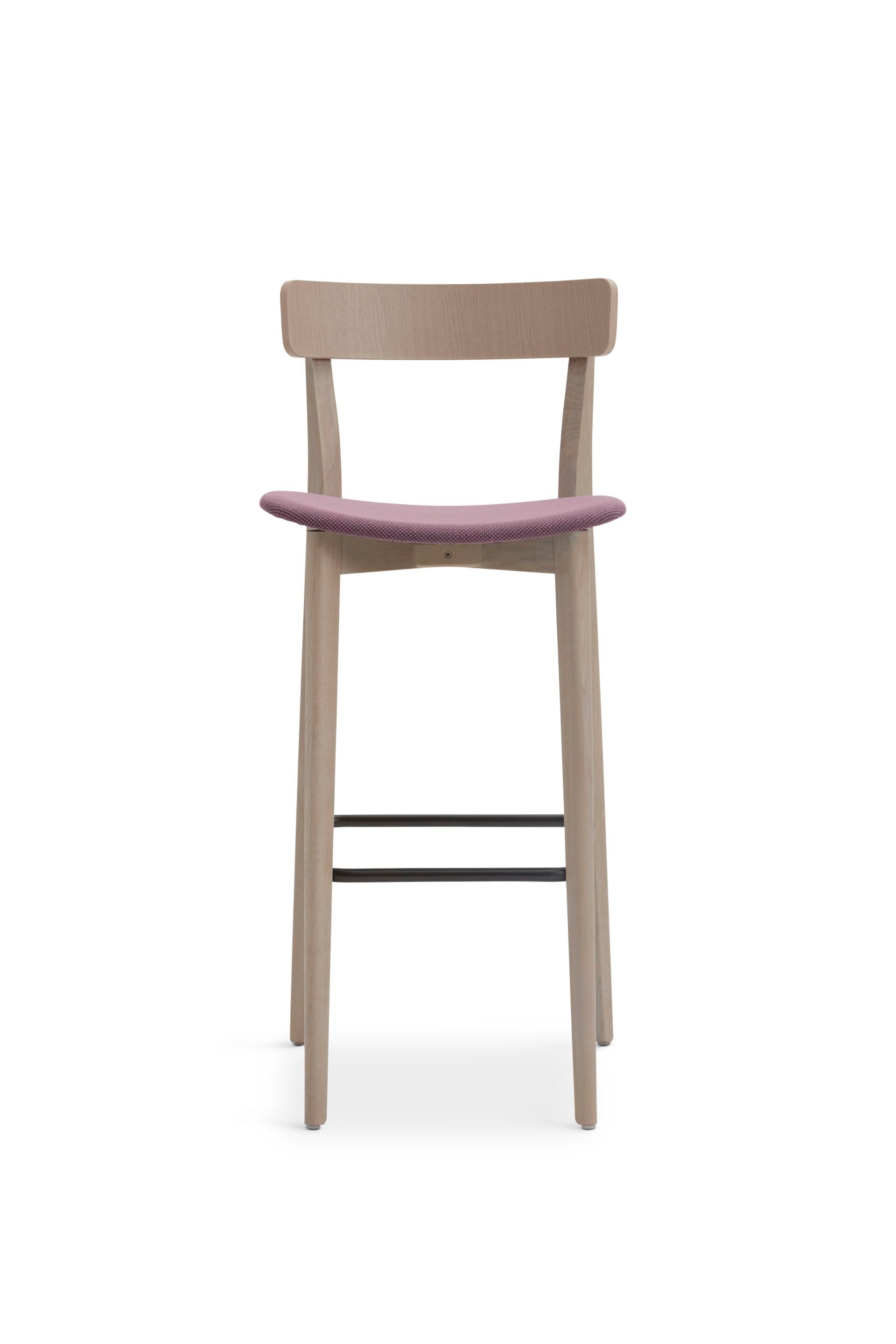 Высокий стул из бука с мягким сиденьем Origins 1971 Kat ARCH-00022402 - Вид №7