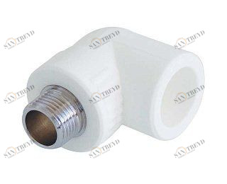 Угольник переходной НР KALDE 90 D32х3/4" полипропиленовый белый 3222EMO320C00