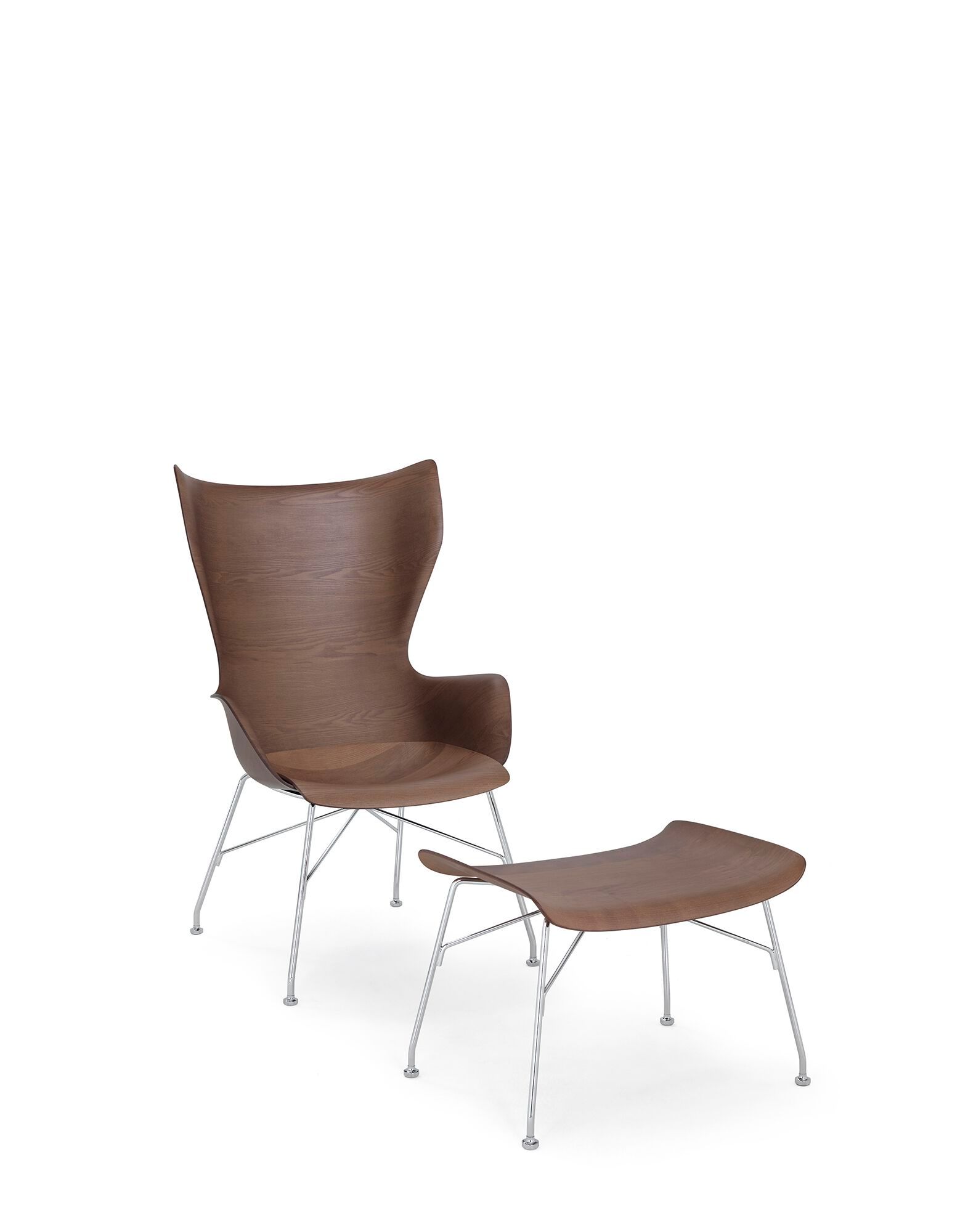 Стул из ясеня с подлокотниками Kartell Smart Wood ARCH-00047442 - Вид №33